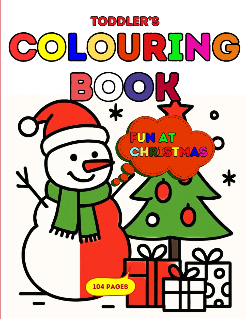 Fun at Christmas: toddler's colouring book (Fun with Twin Toys UK)