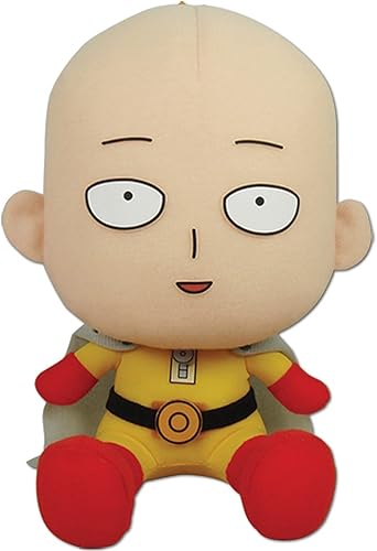 Miniatura 3 de Great Eastern Entertainment One Punch Man Saitama - Juguete de peluche coleccionable, 5 pulgadas