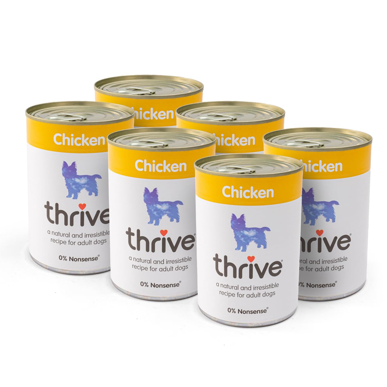 dog food - Chicken (pack of 6),400 g (Pack of 6)