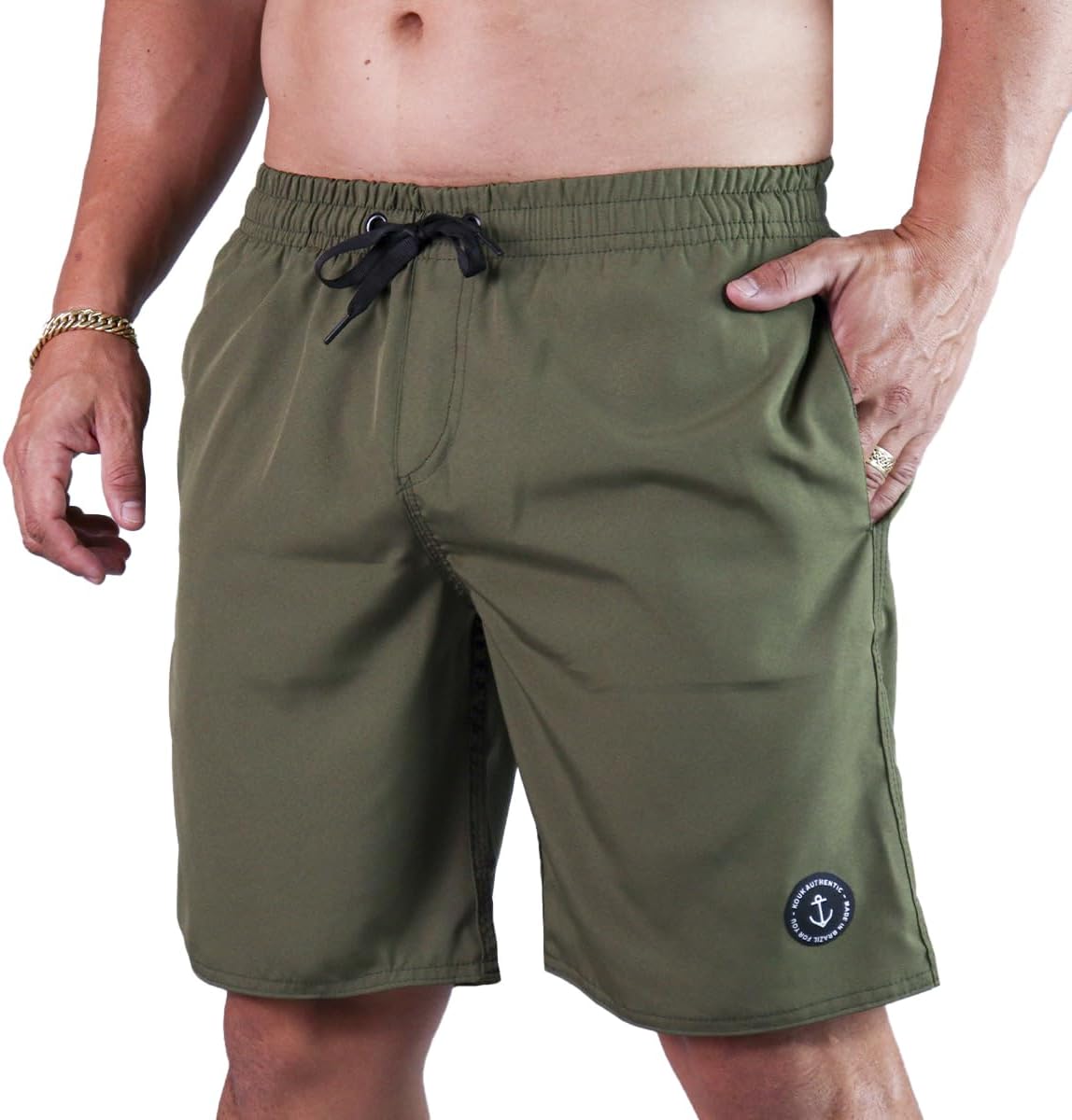 Shorts Bermuda Summer Masculino Elastano Férias Verão Sol Calor Saída Surf Leve Macio Cordão de Elástico Estilo Mauricinho Treino Academia Corrida