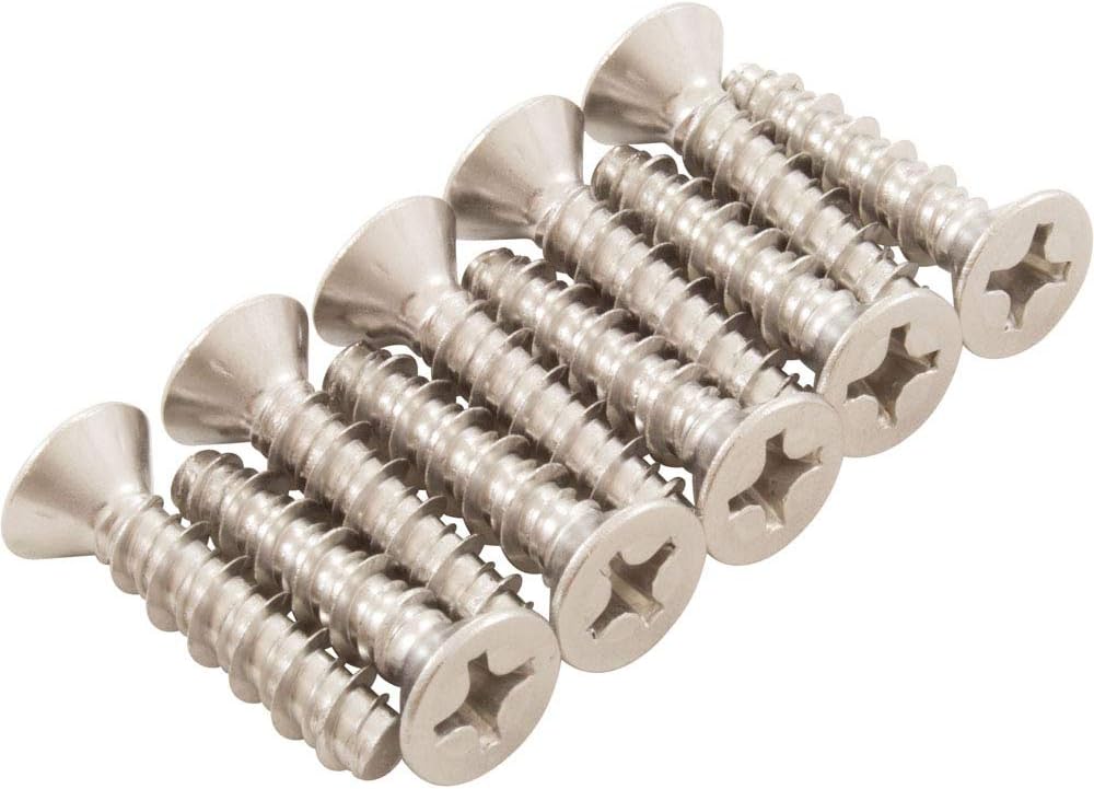 Pentair Water Pool and Spa 630056 Screw Kit Hole for Swimming Pool