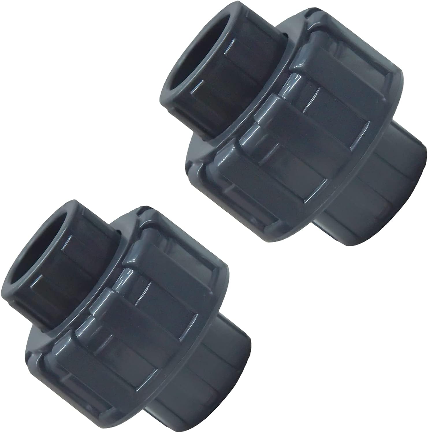 1/2" PVC Union Coupling Pipe Fitting Socket x Socket,1/2