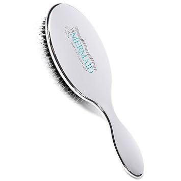 Boar Bristle Brush, Gentle Hair Extension and Wig Care with