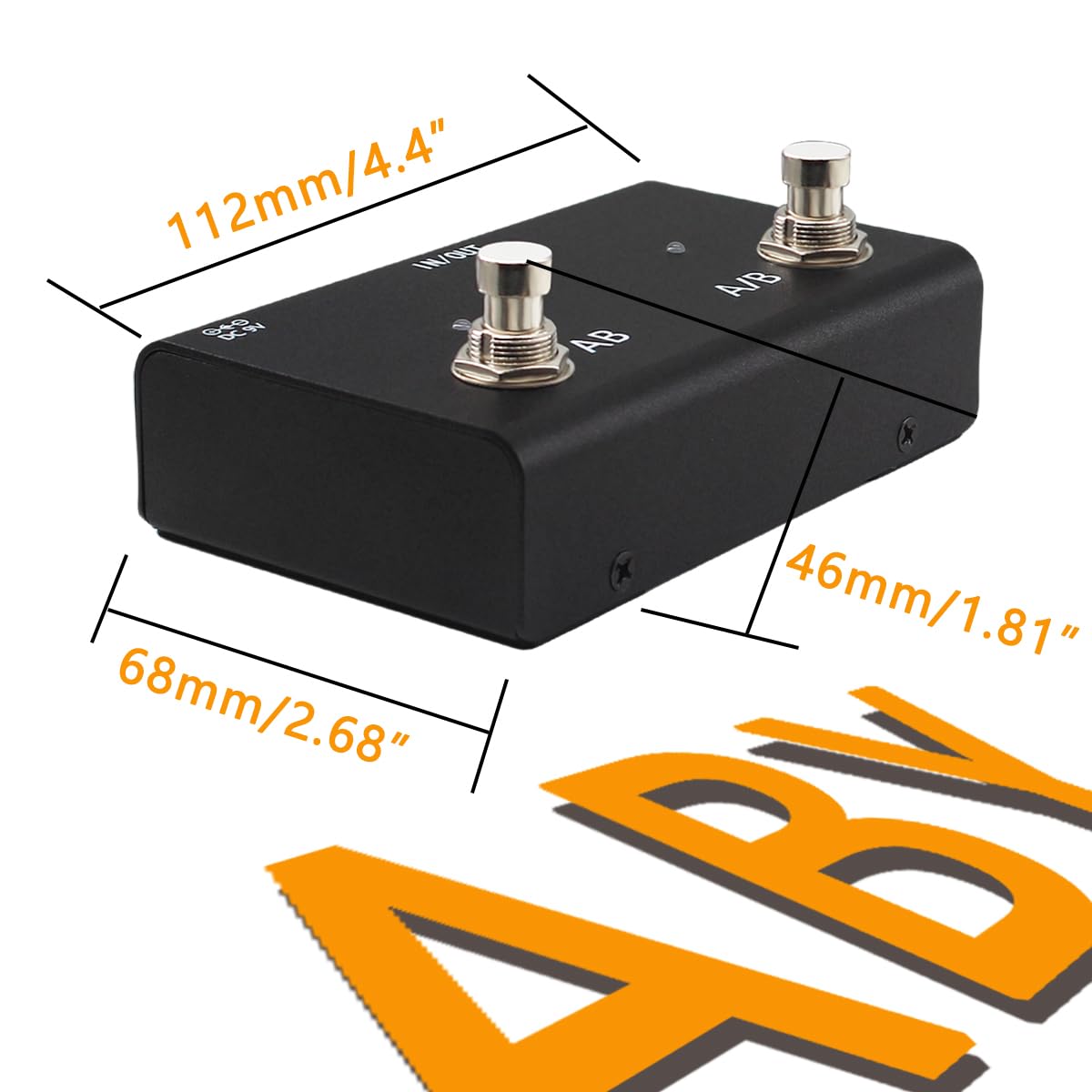 Amazon | Adoerpai ABYペダルチャンネルスイッチボックスラインAB