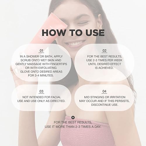 Miniatura 6 de Tratamiento de piernas de fresa para mujeres, exfoliante para piernas de fresa  Exfoliante KP Scrub que se dirige al tratamiento de piernas de fresa