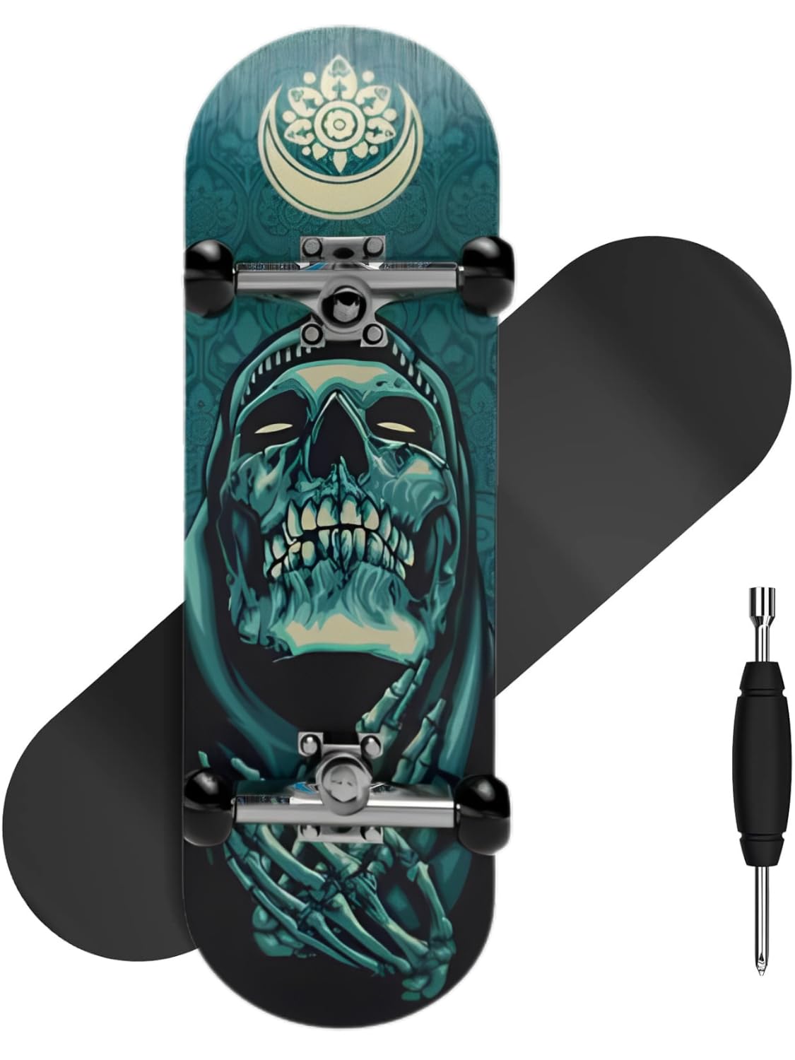 29mm Fingerboard | Bearing Wheels | 5 Ply Maple Deck | Foam Grip Tape | Complimentary Tool and eBook |-image-33