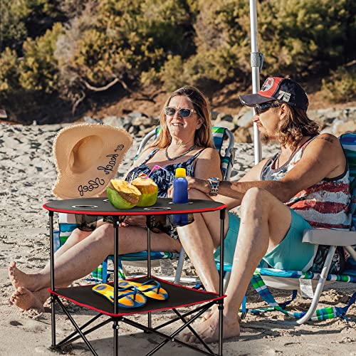 Portable Folding Picnic Table Outdoor Camping Table With Storage Bag #TOP1
