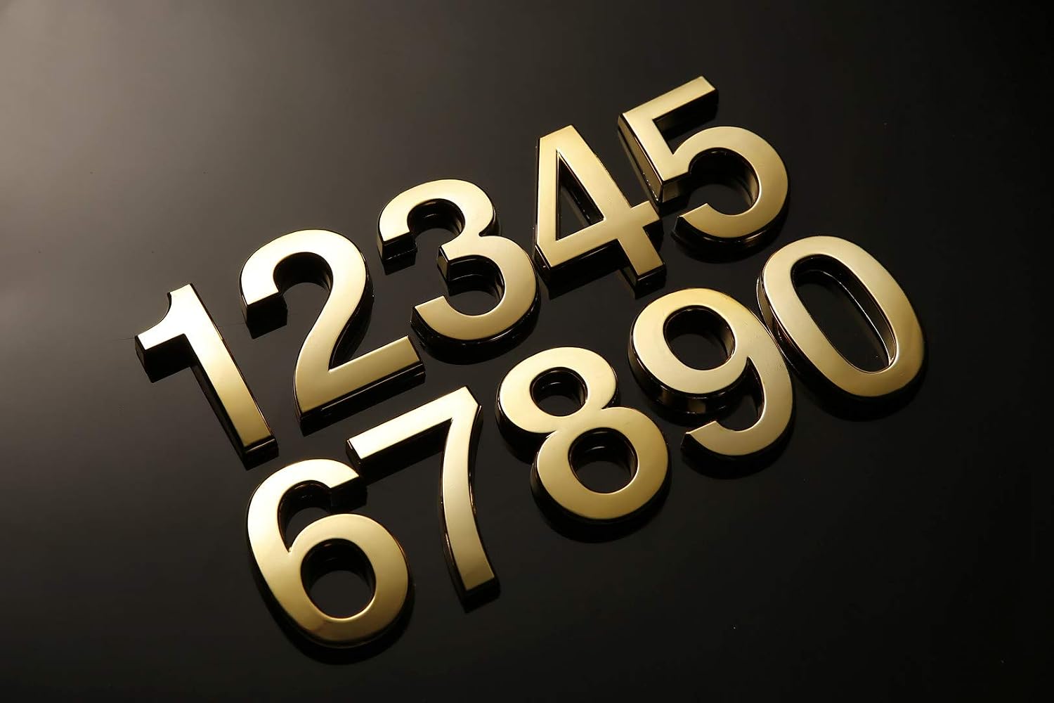 3 INCH House Address Numbers for Mailbox or House Doors, Home Apartment Office Hotel Room.