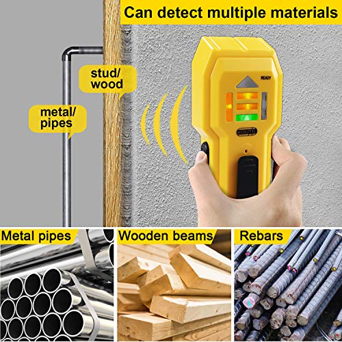 Stud Finder Wall Scanner Wood and Metal Detector Sensor for 3/4 inch Thickness Wall (ST102(Come with Battery)) - Thumbnail 4