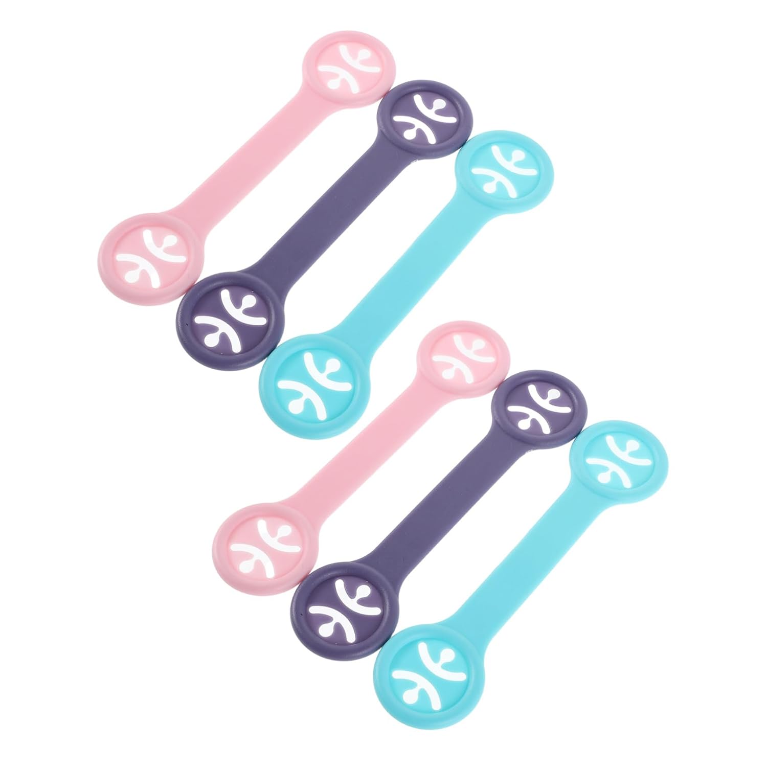 YARNOW 6pcs Multi-use Bib Holders Feeding Bib Clips Full Coverage Food Snaps for Newborns Stroller Toy Clips