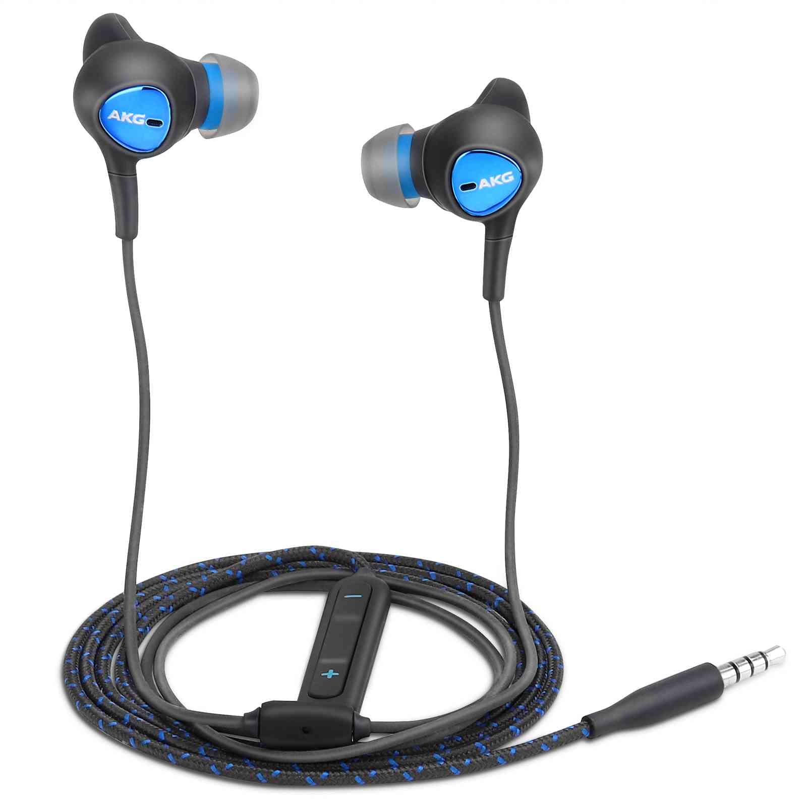 Wired 3.5MM Jack Durable Earphones Earbuds w Microphone and Volume Control, Deep Bass Clear Sound Noise Isolating in Ear Headphones, Compatible with Panasonic P100 Tuned by AKG