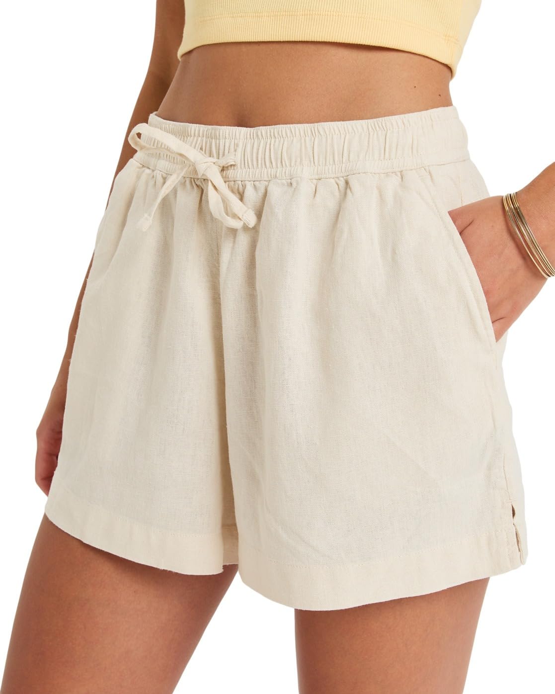 Roxy Lekeitio Break - Short de Playa con Cintura elástica para Mujer