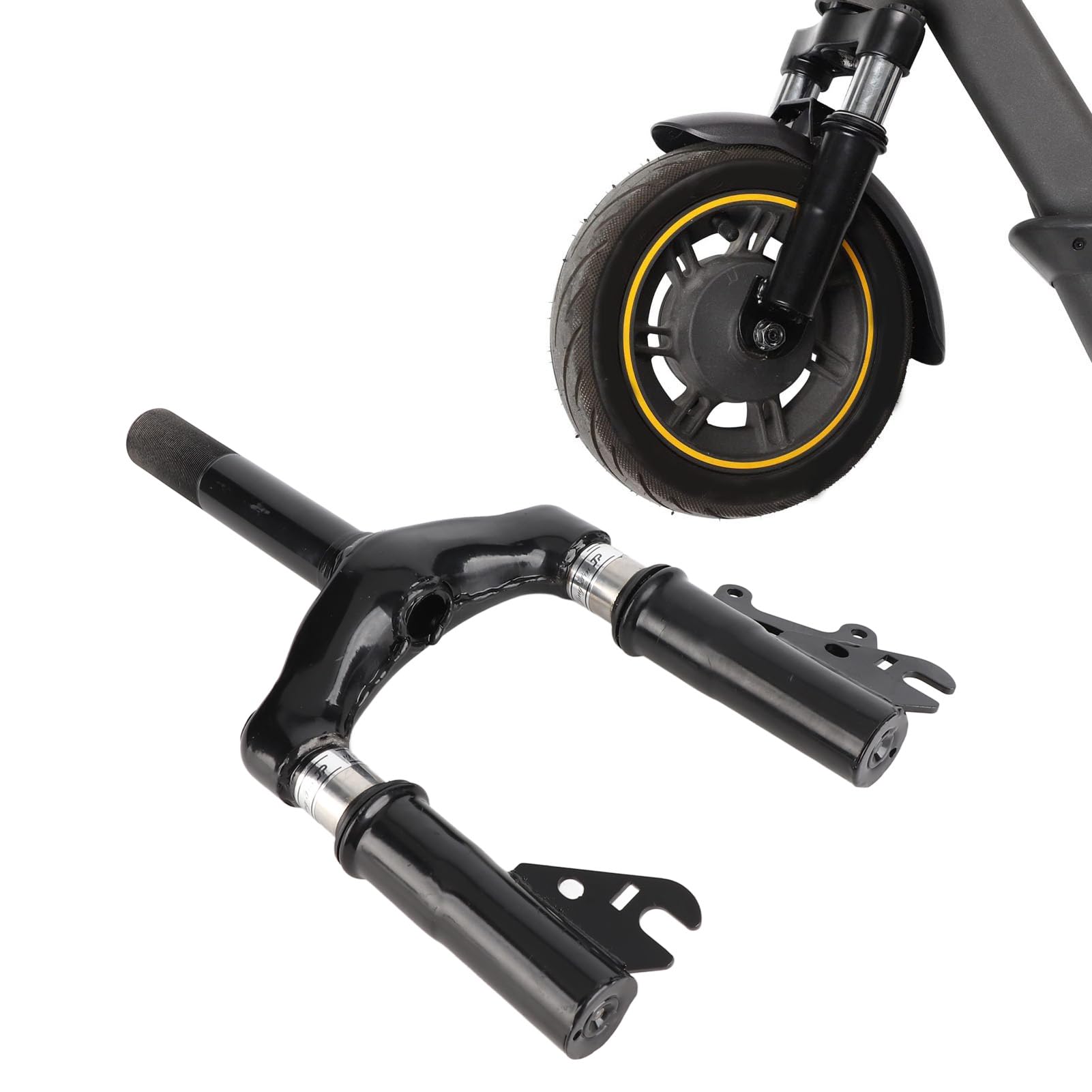 Suppension Bork, horquilla de amortiguador delantero, horquilla del amortiguador delantero para la mayoría de los scooters eléctricos del mismo tamaño