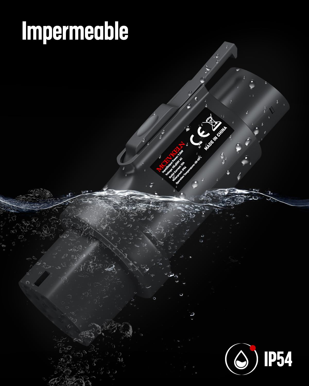 EV Adaptador de Carga Tipo 2(IEC62196) a Tipo 1(SAE J1772) | 32A/16A EV Convertidor de Cable de Carga Tipo 2 a Tipo 1 Coche Eléctrico, sólo para los Vehículos Estándar Americano