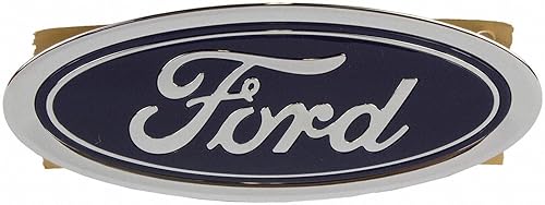 2014-2019 Ford Fiesta OEM 4.5" azul/cromo parrilla delantera emblema insignia C1BZ-8213-B