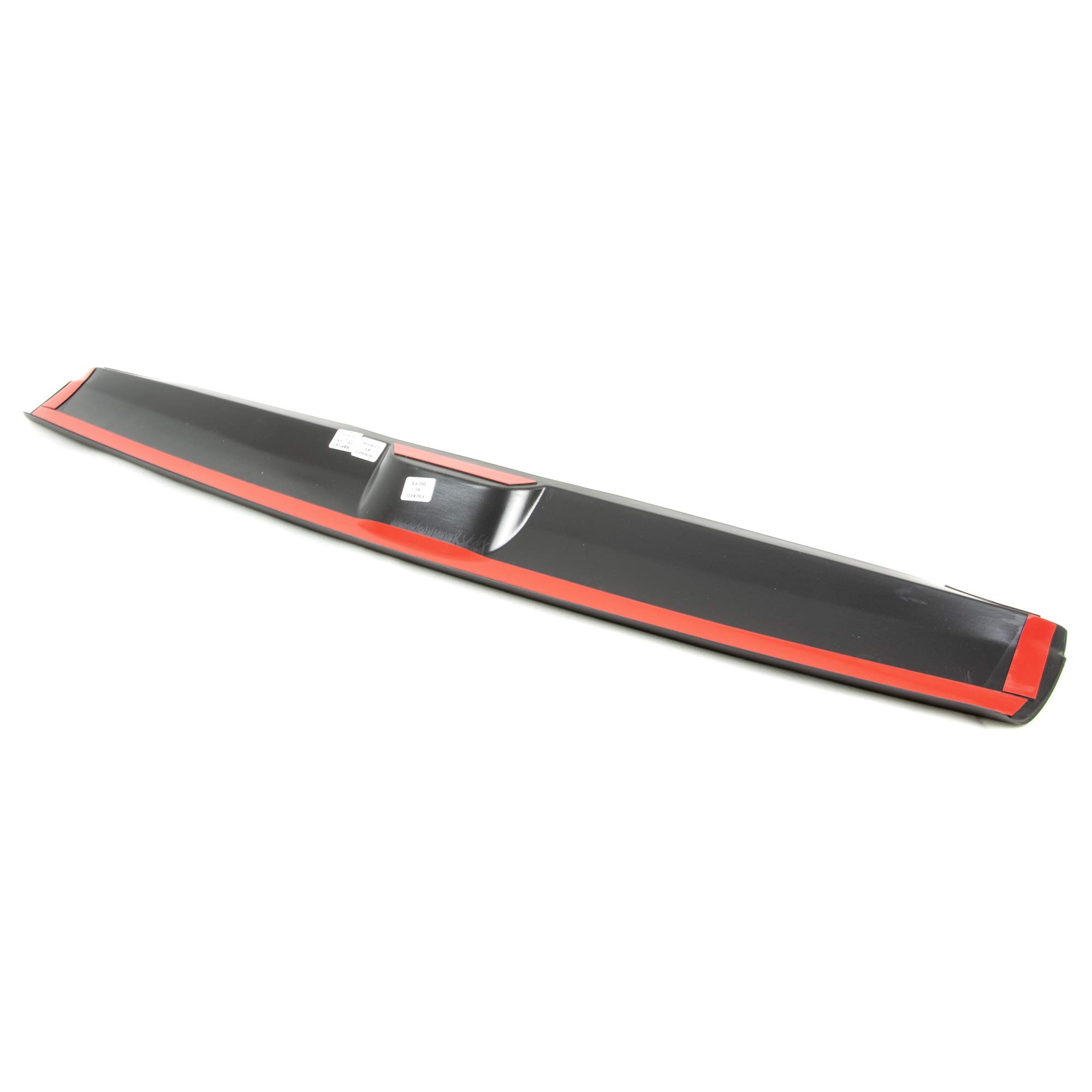Aroba AR2147 osłona progu bagażnika kompatybilna z Renault Twingo od roku produkcji 9.2007-12.2011 ochrona zderzaka dokładnie z zagięciem ABS Piano czarna