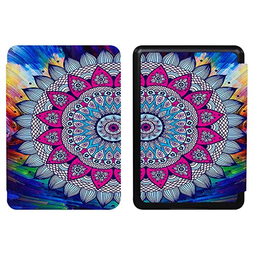 �y�C���g���ꂽ�����̃P�[�X 6.8" Kindle Paperwhite (11th Generation-2021) ������ 6" Kindle Paperwhite 2012-2017 �����ăL���h�� (7Th Gen)2014 �����[�X - �I�[�g�X