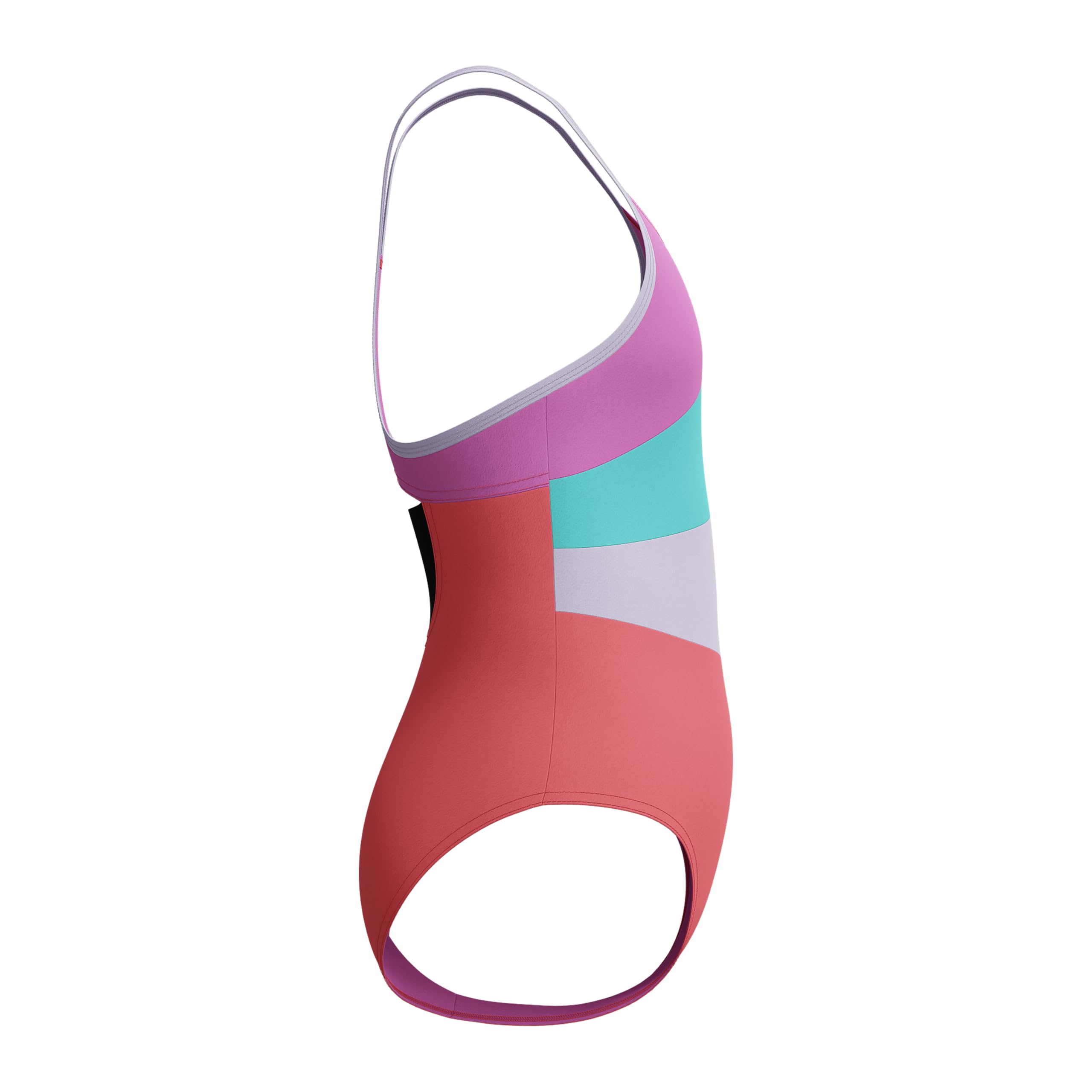 Speedo Costume da Bagno per Ragazza, Costume da Bagno Singolo con Spacco Spacco (1 Pacchetto)