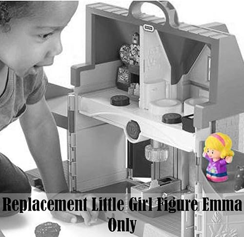 Miniatura 5 de Pieza de repuesto para Fisher-Price Little People Big Helpers Home FHF34 - Figura de repuesto Emma