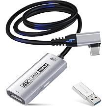 Guermok 4K USB3.0 HDMI Video Capture Card for Streaming, PD100W, 4K@60FPS