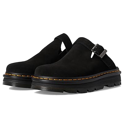 Dr. Martens Zeb Zag Mule Shoes Black E.H Suede