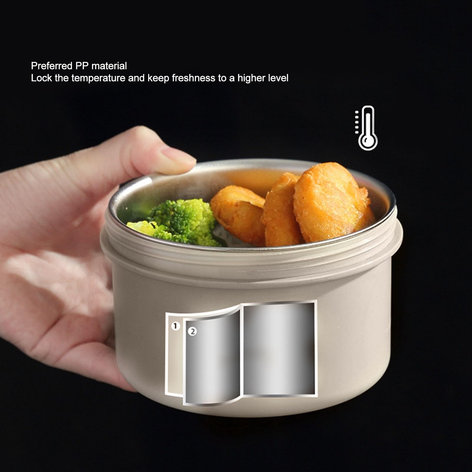 Amazon | お弁当箱 ランチボックス 316ステンレス鋼 食品容器