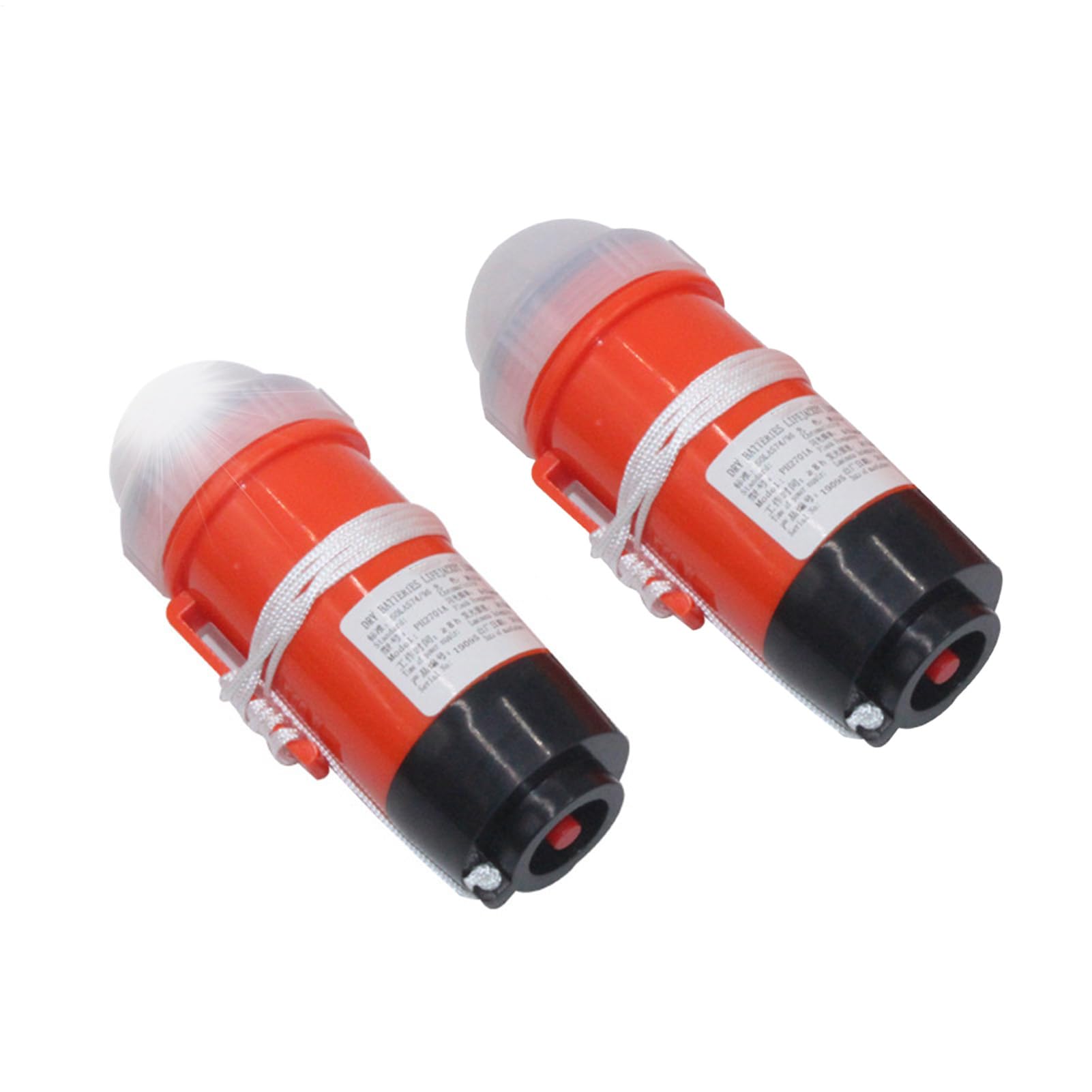 LED Strobe Lights - Bright Signal & Safety Beacons, 2PCs Waterproof Marine Position Indicator & Life-Jacket Safety Beacon, LED Diving Strobe