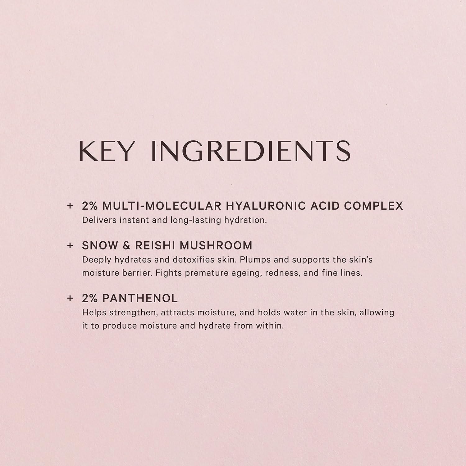 MZ SKIN Hyaluronic Acid Hydrating Serum 1.01 fl oz - Multi-Molecular Complex with Panthenol & Snow Mushroom for Deep Hydration & Anti-Aging to Reduce Wrinkles, All Skin Types, Fragrance Free