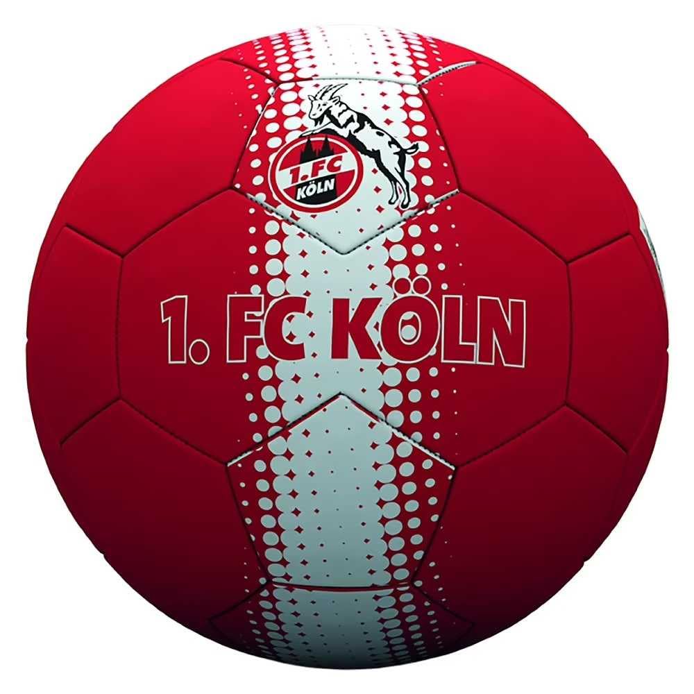 1. FC Köln Ball - Streifen - rot/weiß Mini Fußball Gr. 1
