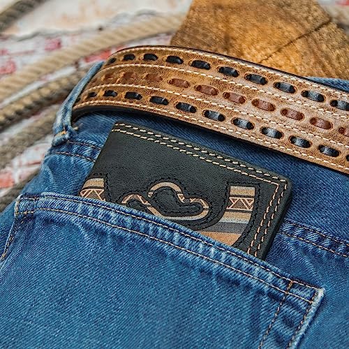HOOEY Leather Men’s Western Rodeo Wallet (Hooey Original - Black/Lakota)4