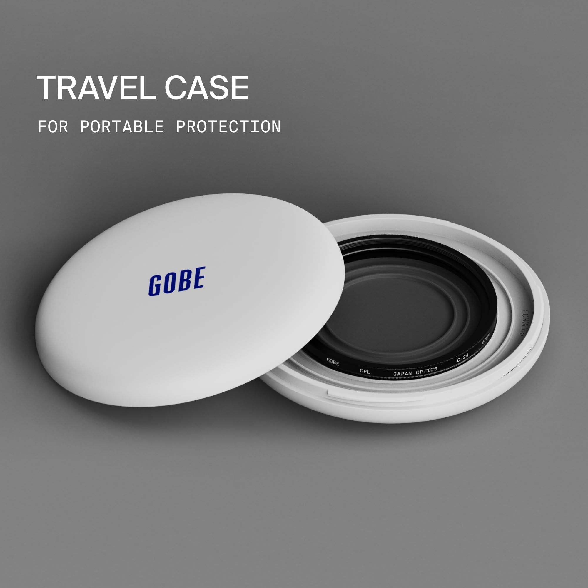 Gobe 67 mm Polfilter (Polarisationsfilter) CPL