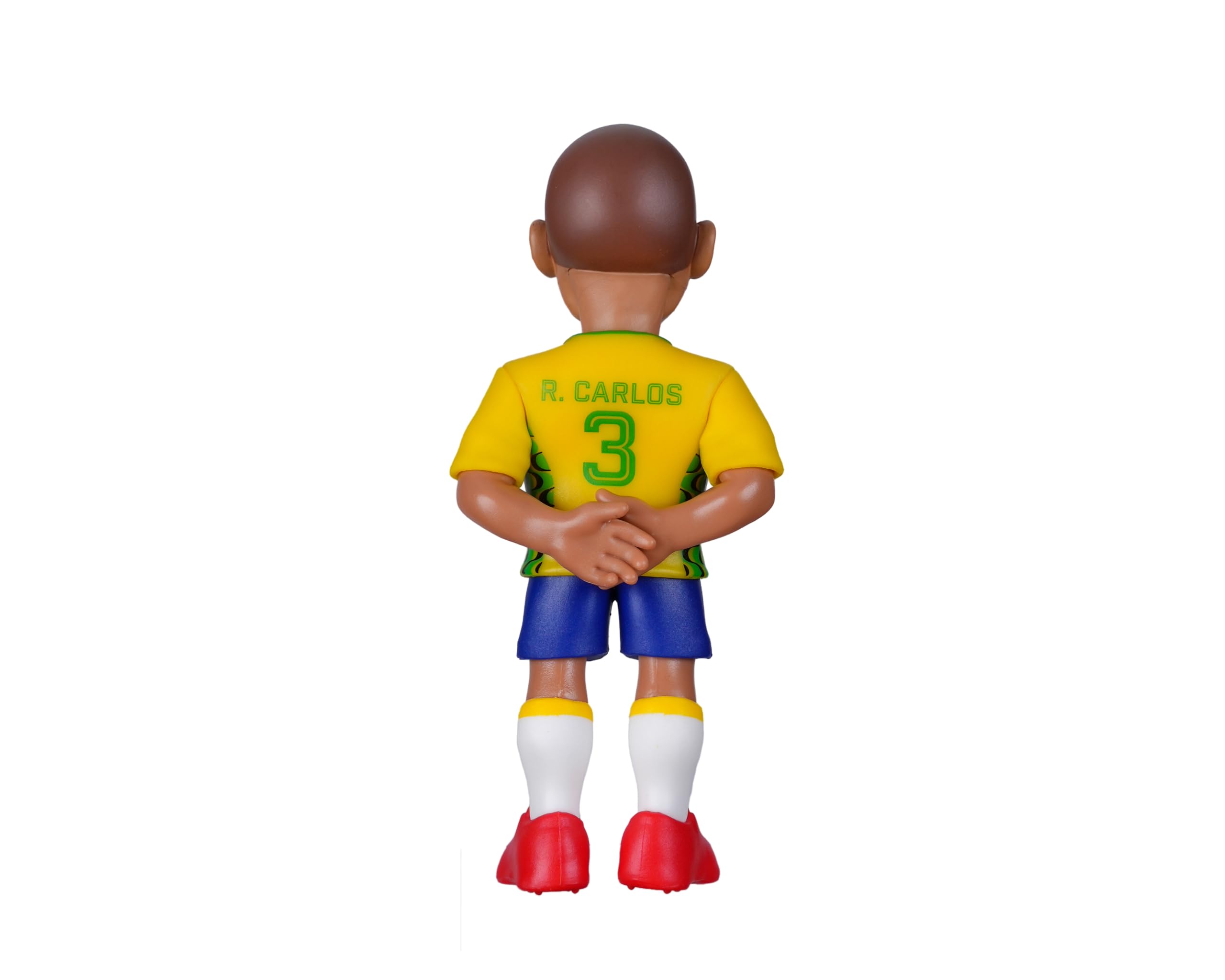 MINIX - Football Legends - Coppa del Mondo di Leggende #119 - Brasile - Roberto Carlos - Personaggio da collezione 12 cm