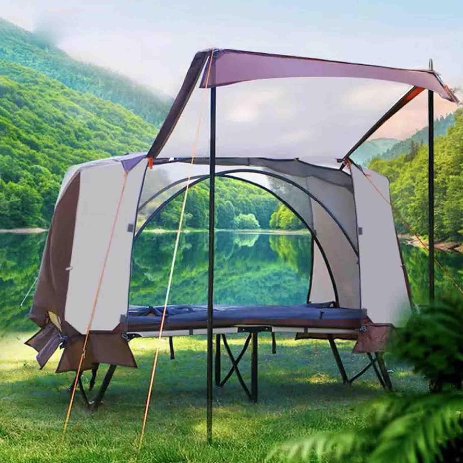 OffTheGround Tent,Camping Tent Cots, Folding Tent Combo