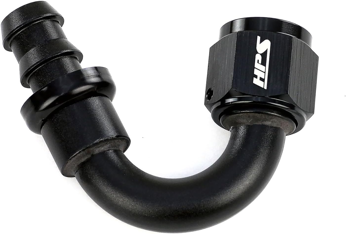 HPS Performance150-1512 12 150 Degree Push-On Aluminum Hose End