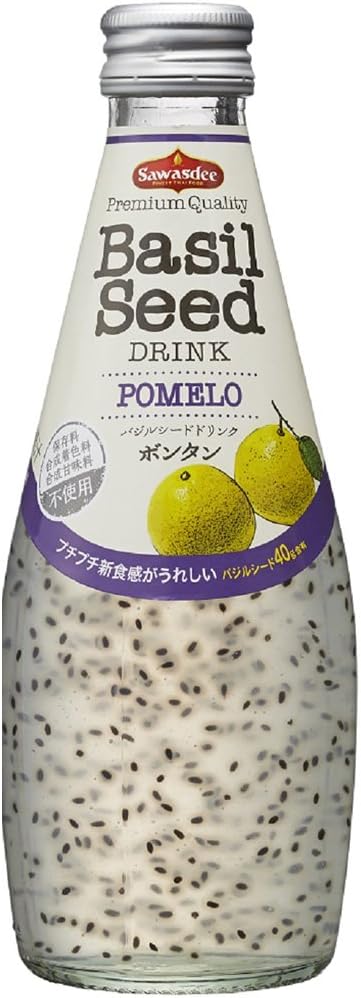 Amazon アシストバルール Sawasdee サワディ バジルシードドリンク ボンタン 290ml 24本 アシストバルール 野菜 ジュース フルーツジュース 通販