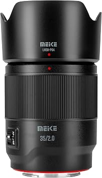 Meike 35mm F2.0 Full Frame AF STMStepping Motor Lens Wide Angle Auto Focus Fixed Prime Portrait Lenses for Sony E Mount Mirrorless Cameras A9 A9II A7III A7II A7RII A7 A7R3 A7R4 A7IV A7C A7CII A7SIII
