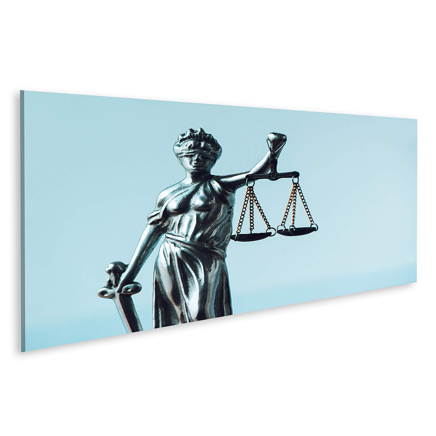 islandburner Quadro su tela Legge e giustizia Concetto di legalità Bilancia di giustizia e gavetta del giudice Au Quadri Stampe x soggiorno