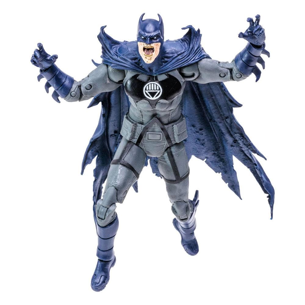 McFarlane Toys – DC Multiverse Build-A Figure 7″ – Blackest Night Batman Con Pezzo Costruisci Atrocito