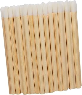 KALLORY 100pcs Disposable Lipstick Brush Hand...