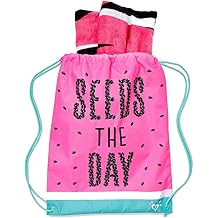 justice drawstring bag