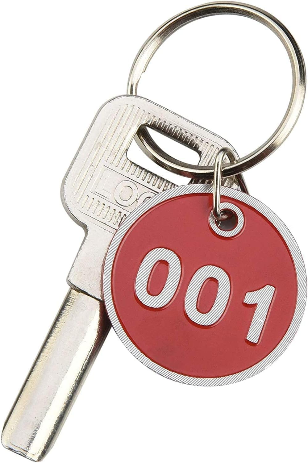 Amazon.co.jp: アルミニウム ドア番号タグ クローク 番号札 キー