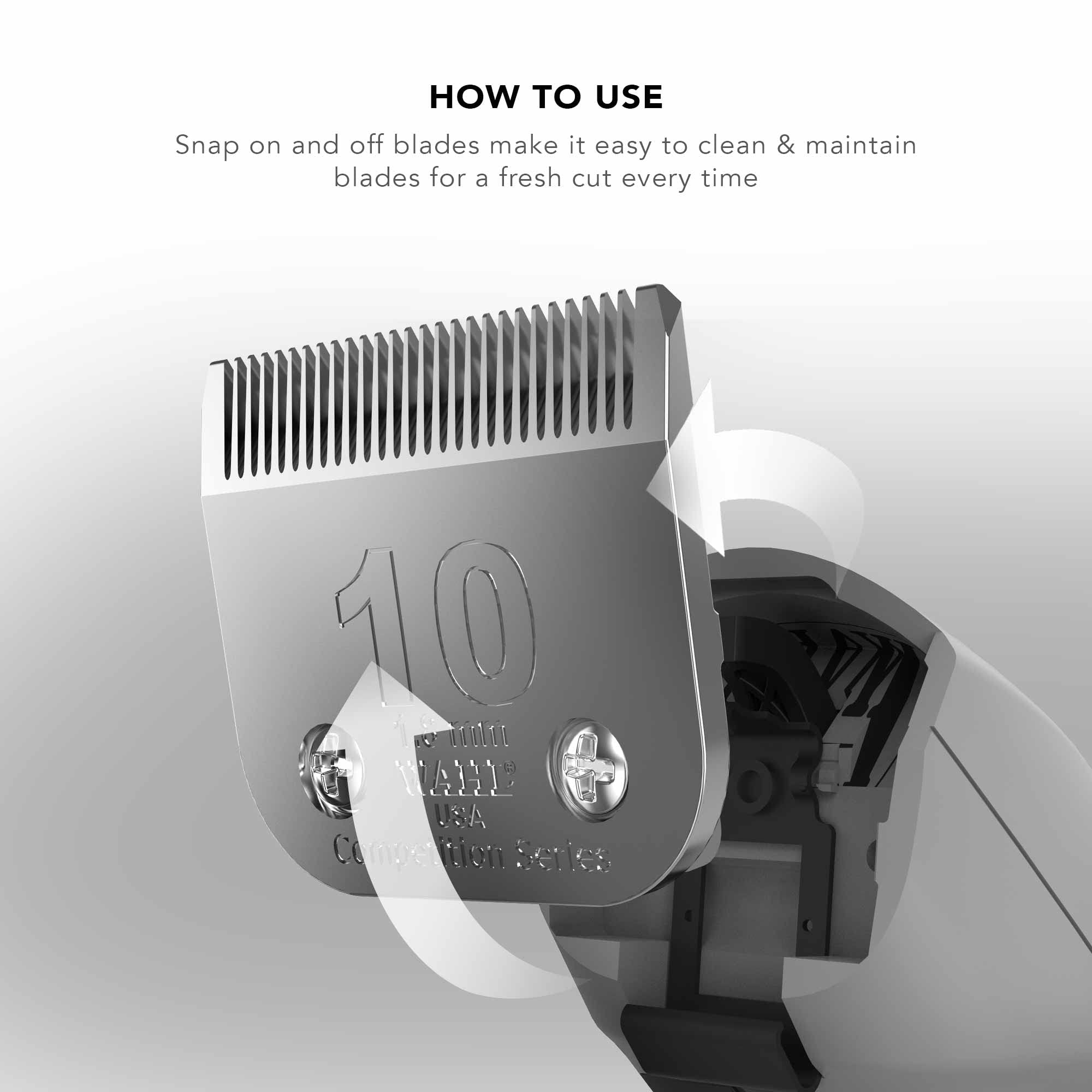 WAHL - Testina di ricambio professionale per tosatrice WAHL, 1.5 mm