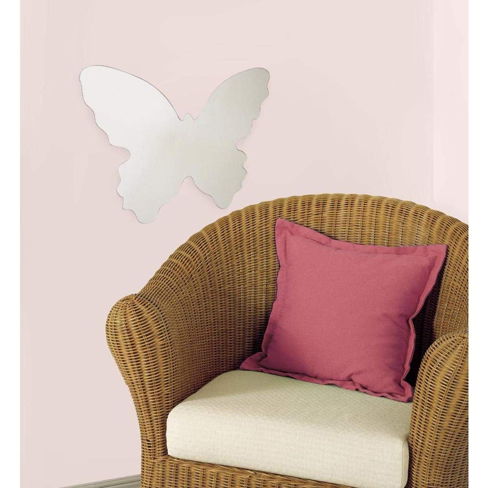RoomMates MIR0002BTL Butterfly Peel and Stick Mirror 1