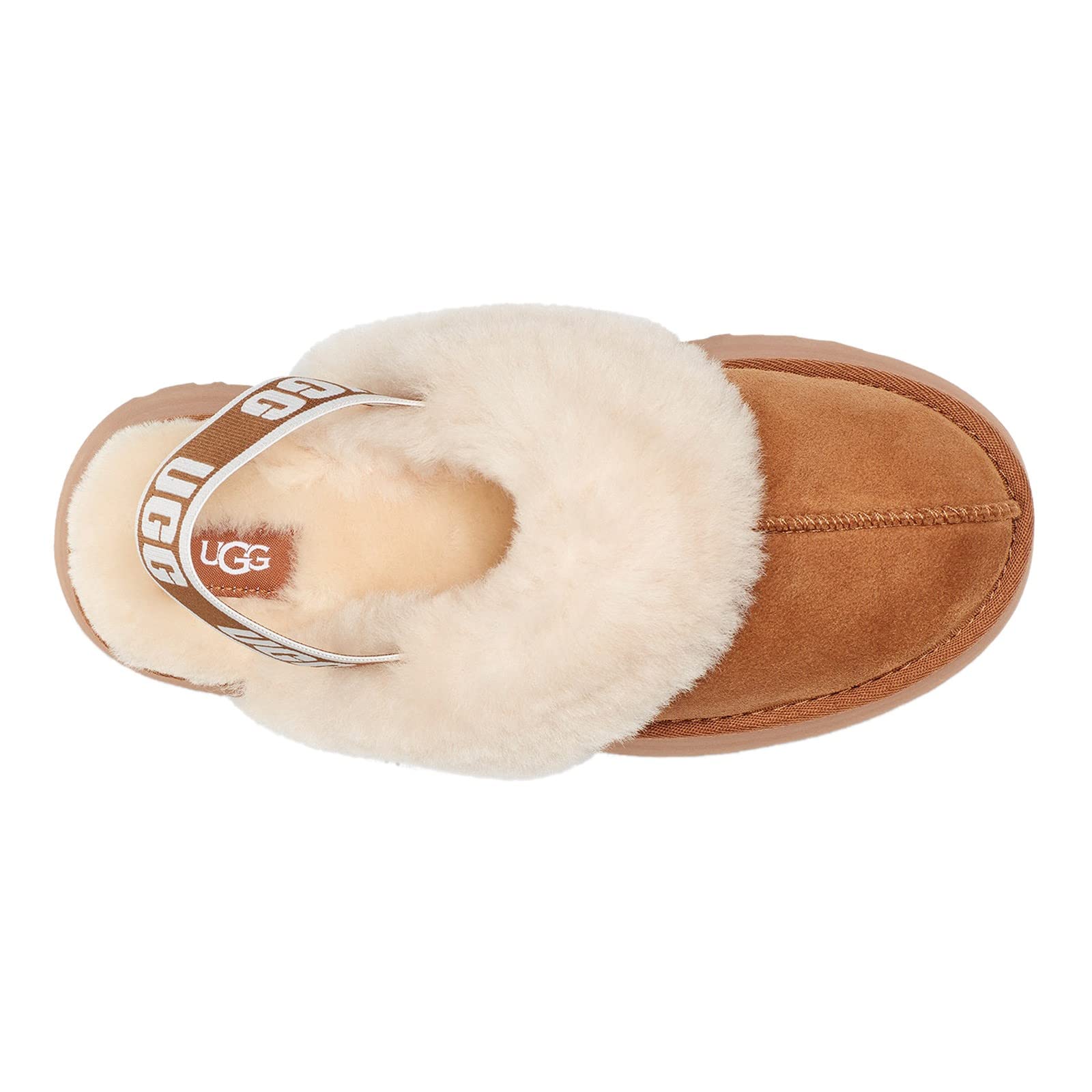 UGG Women's Funkette Slipper, Chestnut, 06 | B2B Liquidation