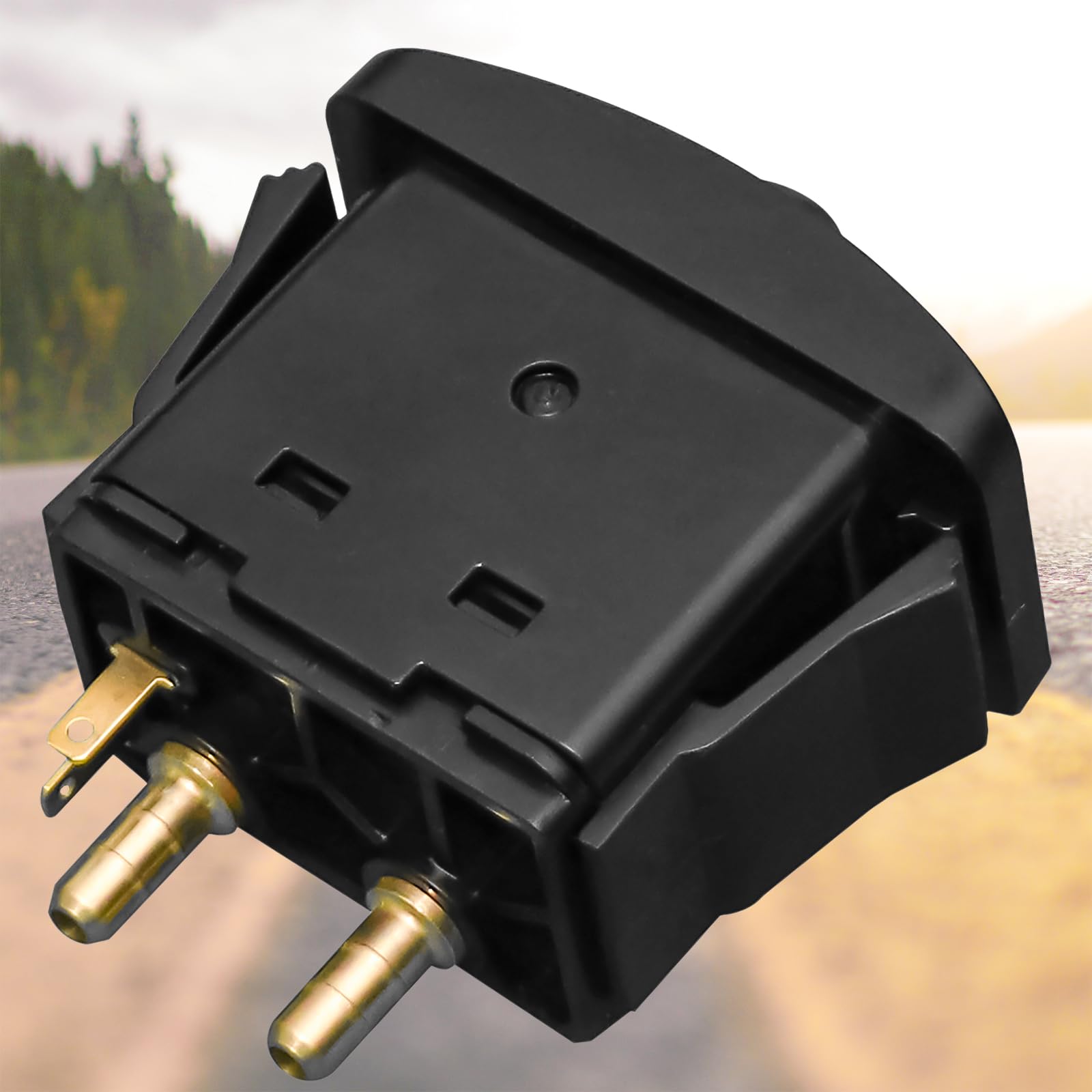 Air Spring Activation Switch, Paddle Type Push to Snap Tab ON Off Compressor Accessory, Electric Cab for Seat Air Lift Valve, Ride Suspension Control