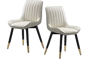 BUYT Comfort White Kitchen Dining Chair Set