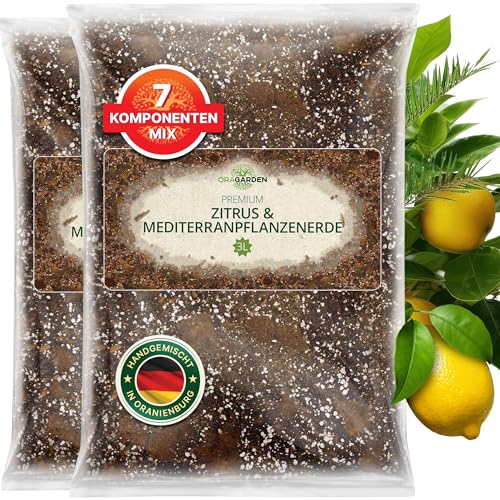 ORAGARDEN Zitruserde und Mediterranpflanzenerde für...