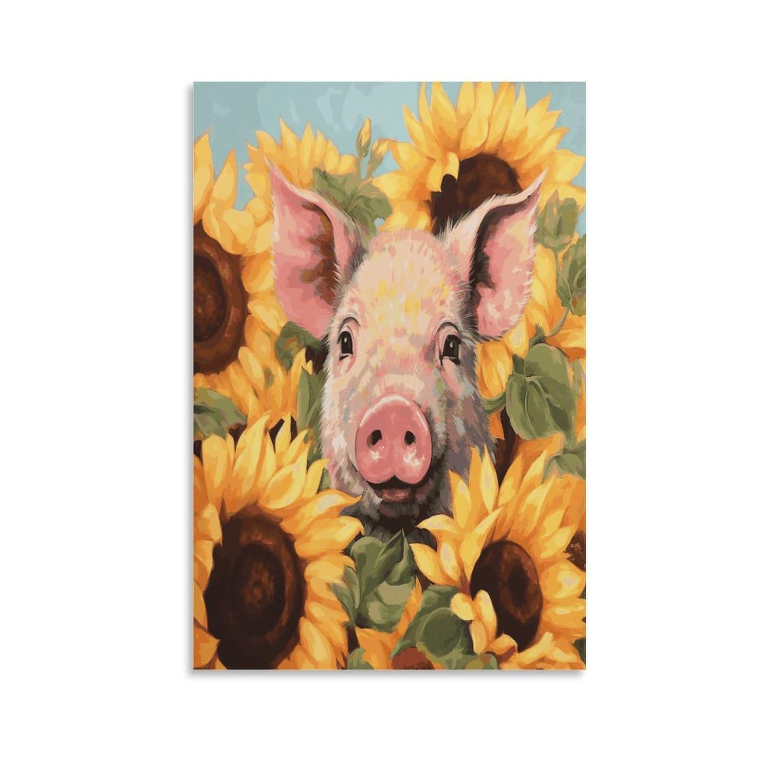 LDGSUPH Smiling_77725070 Canvas Wall Art Prints Hangable Decor Painting for Wall Prints Painting Artwork Modern Decorative Artwork Ready to Hang Wall Pictures for Home Decor 24x36inch(60x90cm)