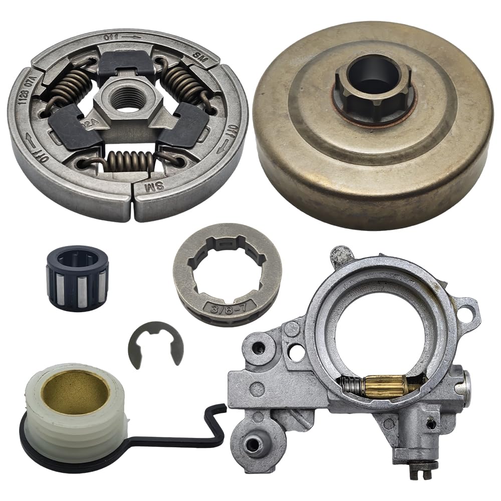 MS361 - Rodamiento de engranaje sin fin de piñón de embrague de 3/8 pulgadas compatible con Stihl MS361 044 046 MS440 MS460 piezas de repuesto