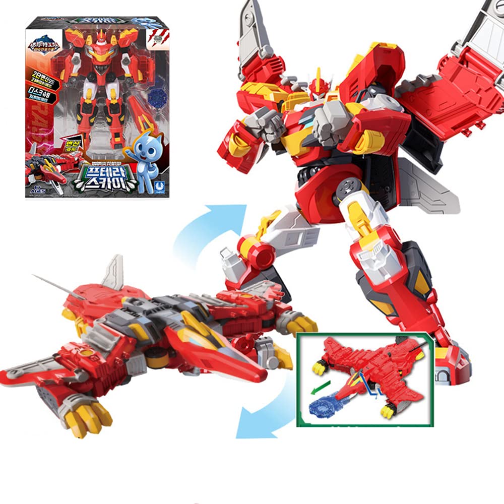 Amazon.co.jp: MZATIVATT Mini Force 霹靂炎龍変形機甲超恐竜